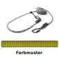 Preview: EASYLONG Hundeleine TWIST - M - 4m - grün mit roten Punkten